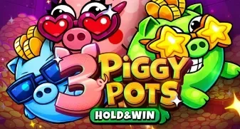 Three Piggy Pots online slot.